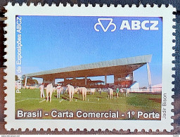 C 2800 Brazil Depersonalized Stamp EXPOZEBU ABCZ Cattle Ox 2009 Exhibition Park - Sellos Personalizados