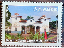 C 2797 Brazil Depersonalized Stamp EXPOZEBU ABCZ Cattle Ox 2009 Headquarters Portal - Personalized Stamps