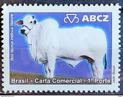 C 2794 Brazil Depersonalized Stamp EXPOZEBU ABCZ Cattle Ox 2009 Nellore - Personalized Stamps