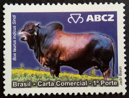 C 2791 Brazil Depersonalized Stamp EXPOZEBU ABCZ Ox Cow 2009 Sindi - Sellos Personalizados