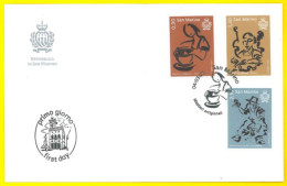 SAN MARINO 2023 FDC Mestieri Artigiani - First Day Cover - FDC