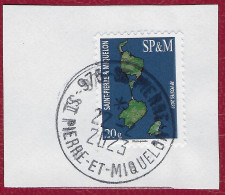 St.Pierre Et Miquelon 2022  N° 1282  Oblitéré   " Carte 20g Bleu  " CACHET  SP 02-2023 - Gebraucht