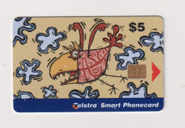 AUSTRALIA -   Cartoon Bird Chip Phonecard - Australia