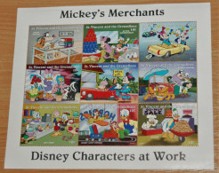 ST. VINCENT 1996, Disney, Animated Movie, Mickey's Merchants, Mi #3399-407, MNH** - Disney