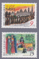 1987 Nr 2249-50** Folkloristische Uitgifte. - Unused Stamps