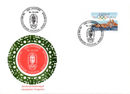 Switzerland 1995, Olympic Museum Lausanne, 100 Years Of Hungarian Olympism (2) - Storia Postale