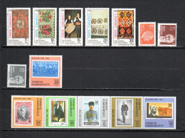 Turquía  1981  .-   Y&T  Nº   2324/2328-2329/2331-2332/2337   ** - Unused Stamps