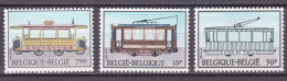 1983 Nr 2079-81** Geschiedenis Van Tram En Trolleybus. - Unused Stamps