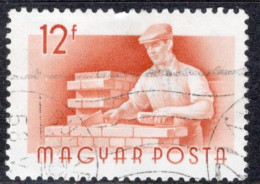 Hungary 1955 Single Stamp Celebrating Occupations In Fine Used - Oblitérés