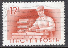 Hungary 1955 Single Stamp Celebrating Occupations In Fine Used - Oblitérés