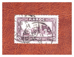 MAROC    N °  138  .  45 C      OBLITERE    .  SUPERBE . - Used Stamps