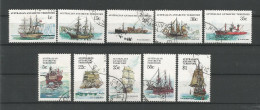 Australia AAT 1979-1980 Ships Y.T. 37/46 (0) - Used Stamps
