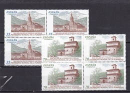 España Nº 3662 Al 3663 En Bloque De Cuatro - Unused Stamps