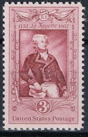 USA -  200. Geburtstag Des Marquis De Lafayette (Mi.Nr: 720) 1957 - Postfrisch ** MNH - Nuevos
