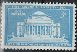 USA -  200 Jahre Columbia-Universität (Mi.Nr: 649) 1954 - Postfrisch ** MNH - Nuovi