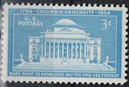 USA -  200 Jahre Columbia-Universität (Mi.Nr: 649) 1954 - Postfrisch ** MNH - Ongebruikt