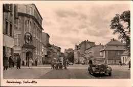 ! Frühe DDR Ansichtskarte Aus Oranienburg, Stalin Allee, HO Kaufhaus, Mercedes - Oranienburg