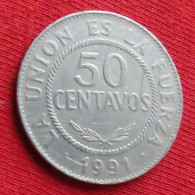 Bolivia 50 Centavos 1991 Bolivie W ºº - Bolivie