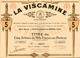 LA VISCAMINE (Cité Ouvrière) - Banco & Caja De Ahorros