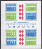 MONACO Block 26, Postfrisch **, 25 Jahre Europa CEPT 1984 - 1984