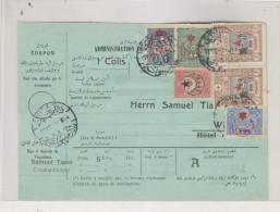 TURKEY  CONSTANTINOPLE  Nice Parcel Card - Covers & Documents