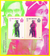 SAN MARINO 2023 80° Anniversario Della Nascita Di Lucio Dalla - New Minisheet - Nuevos