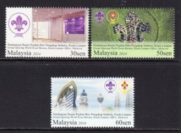 2014 Malaysia Scouts Complete Set Of 3  MNH - Malaysia (1964-...)