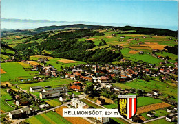 49166 - Oberösterreich - Hellmonsödt , Mühlviertel , Panorama - Gelaufen 1976 - Linz Urfahr