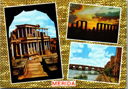49075 - Spanien - Merida , Mehrbildkarte - Gelaufen 1972 - Mérida
