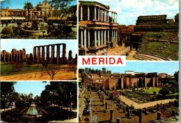 49074 - Spanien - Merida , Mehrbildkarte - Gelaufen 1972 - Mérida