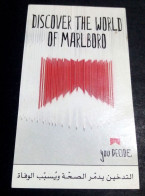 Egypt, Rare Marlboro Adv. Card, Discover The World Of Marlboro. - Andere & Zonder Classificatie