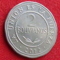 Bolivia 2 Boliviano 2012 Bolivie W ºº - Bolivië