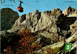 48953 - Steiermark - Ramsau , Gletscherbahn Ramsau , Dachstein Südwand Seilbahn Zum Hunerkogel - Gelaufen 1972 - Ramsau Am Dachstein