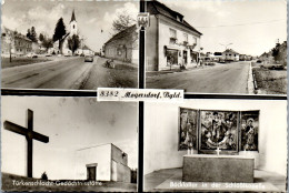 48911 - Burgenland - Mogersdorf , Hsauptstraße , A&O , Türkenschlacht Gedächtnisstätte , Mehrbildkarte - Gelaufen 1973 - Jennersdorf