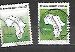 TIMBRE OBLITERE DE COTE D'IVOIRE DE 2021 - Costa D'Avorio (1960-...)