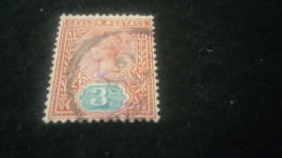 CEYLON- 1880 -69       3 C     VİCTORİA        DAMGALI - Ceylon (...-1947)