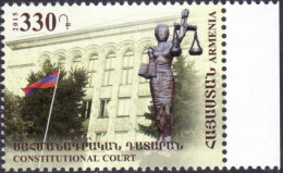 Armenia 2015 "20th Anniv. Of The Constitutional Court" 1v Quality:100% - Armenien