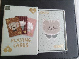 Jeu 54 Cartes "  PLAYING CARDS "    Neuf  S/blister    ,joli Boîtier Assorti   Net  8 - Carte Da Gioco