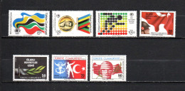 Turquía  1984  .-   Y&T  Nº   2436/2438-2445/2448   ** - Neufs
