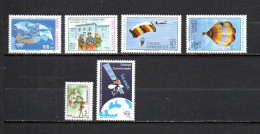 Turquía  1984-85  .-   Y&T  Nº   2456-2457-2458/2459-2460-2461   ** - Unused Stamps