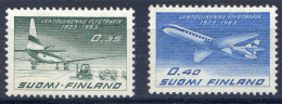 REF 002 > FINLANDE < PA N° 10 - 11 * Neuf Ch - MH * > Aéro - Poste Aérienne - Neufs