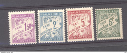 Algérie  -  Taxes  :  Yv  29-32  ** - Timbres-taxe