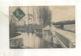 Jonchery Sur Vesle, Le Pont Sur La Vesle Et Le Lavoir - Jonchery-sur-Vesle