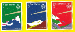 SAN MARINO 2022 Natale Chrismas - New Set 3 Val. - Ongebruikt