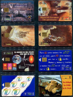 Espagne - Lot De 8 Cartes Téléphoniques Différentes - Collections