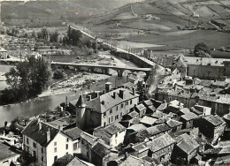 Gd Format -ref-AD396- Aveyron - Vabres L Abbaye - Pont Sur Le Doudou - En Avion Au Dessus De - Edit Lapie N° 1 - - Vabres