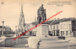 Monument érigé Aux Héros De La Guerre - Anderlecht - Anderlecht