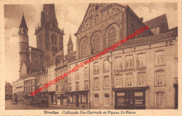 Collégiale Ste-Gertrude Et Pignon St-Pierre - Nivelles Nijvel - Nijvel