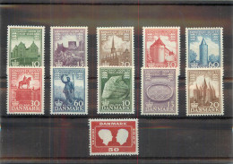 REF 002 > DANEMARK < Entre N° 347 Et 462 * * 11 Valeurs Neuf Luxe - MNH * * - Lotes & Colecciones