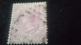 CEYLON- 1880 -69       4 C     VİCTORİA       DAMGALI - Sri Lanka (Ceylan) (1948-...)